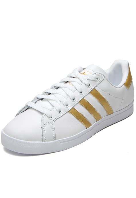 adidas originals tênis couro adidas originals coast star branco